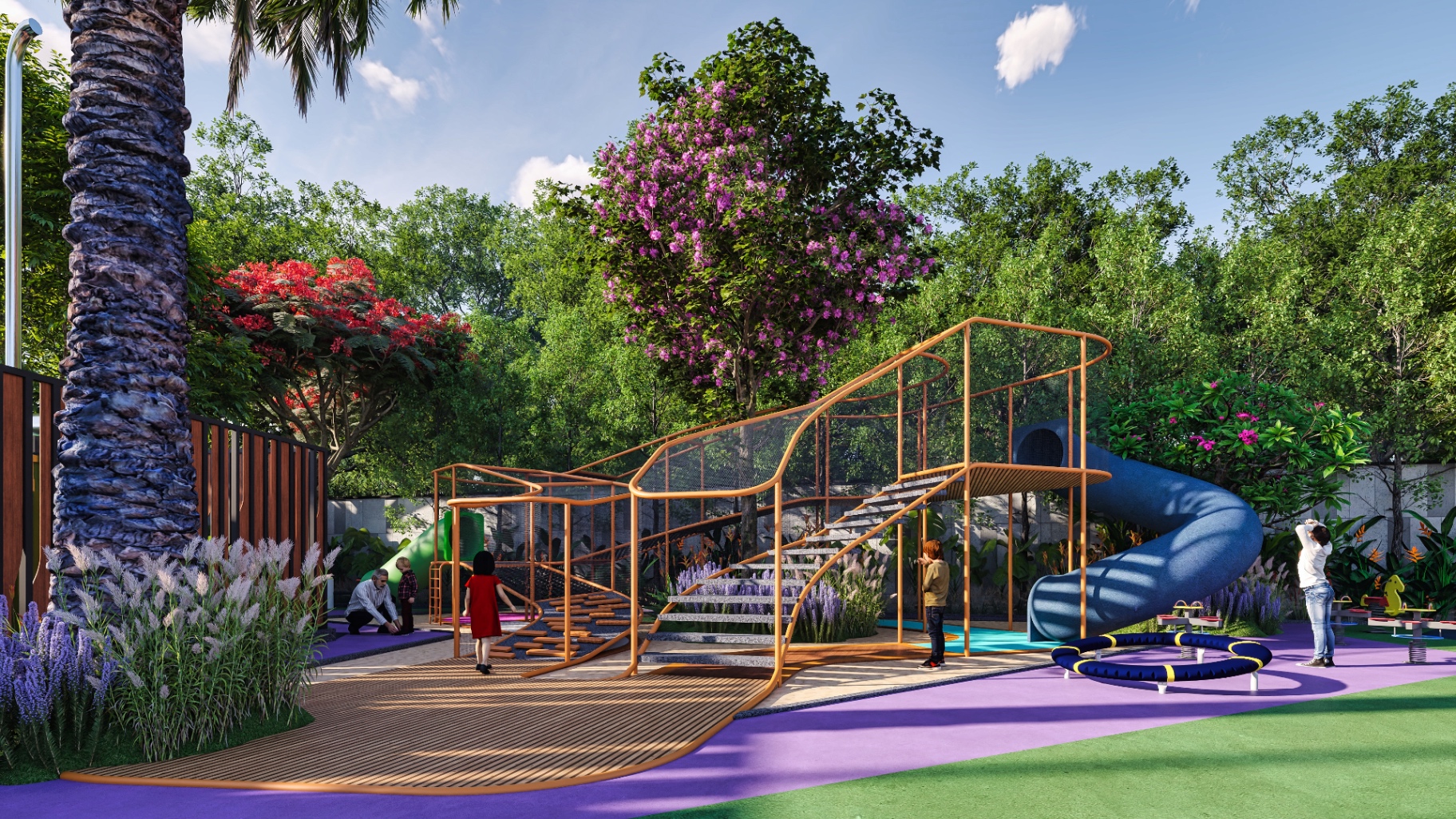 Adventure Play Area at Aspire Aarna