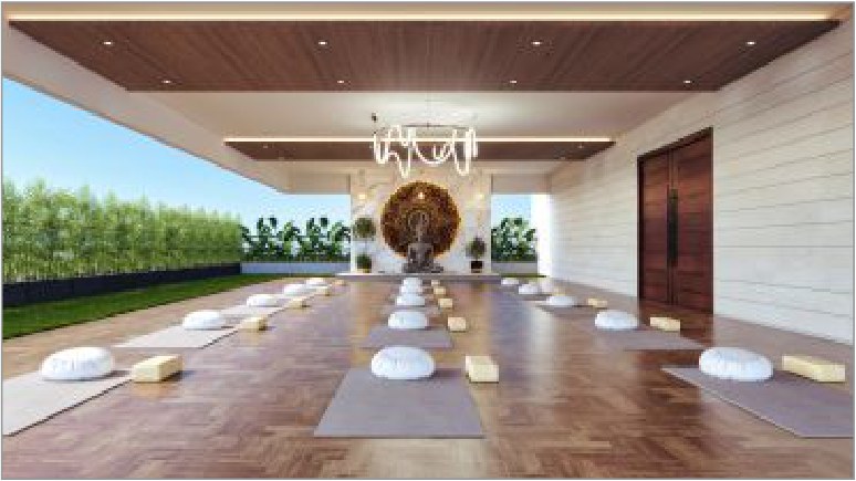 Yoga Studio at Aspire Aarna