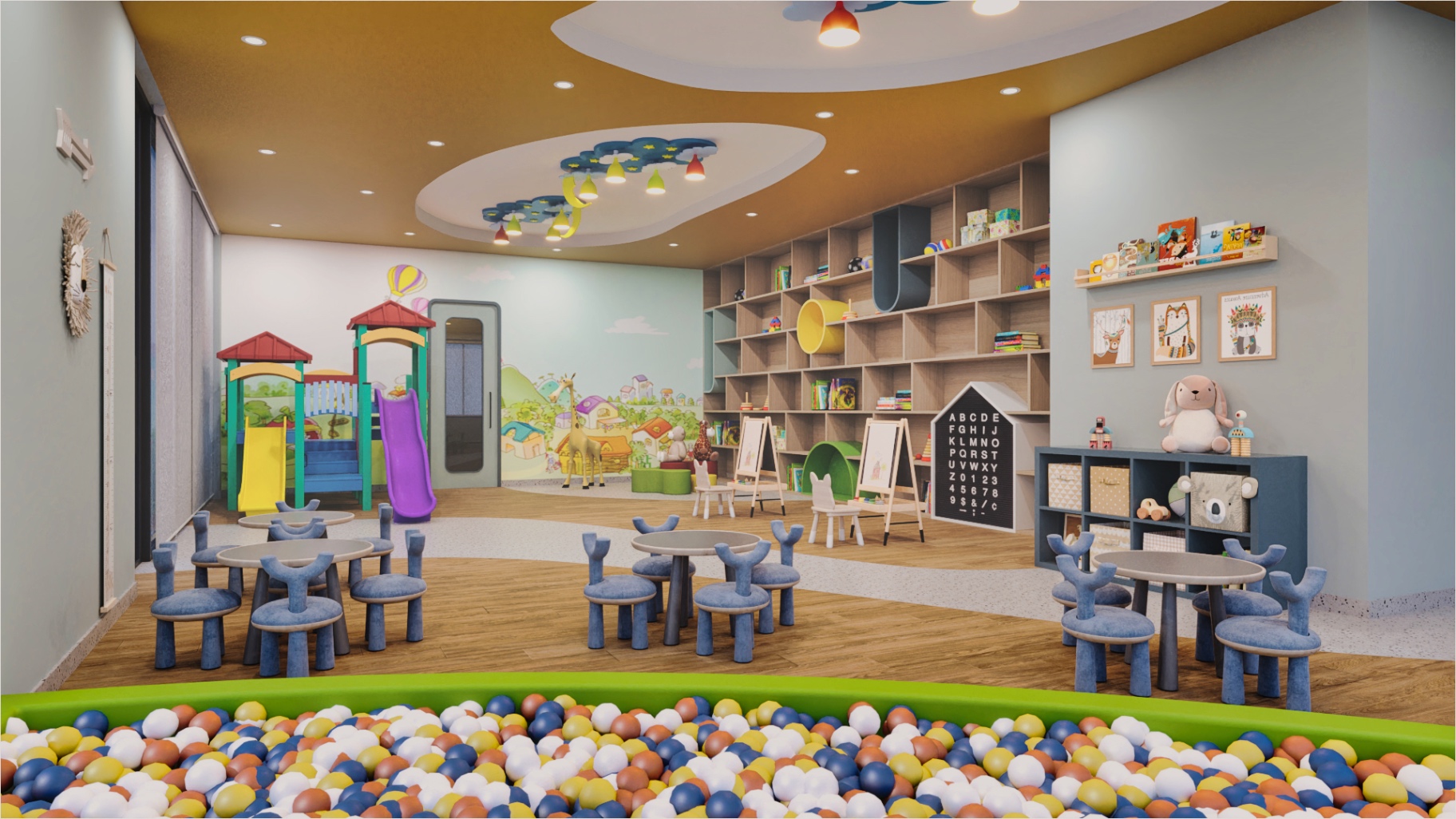Toddlers Room at Aspire Aarna